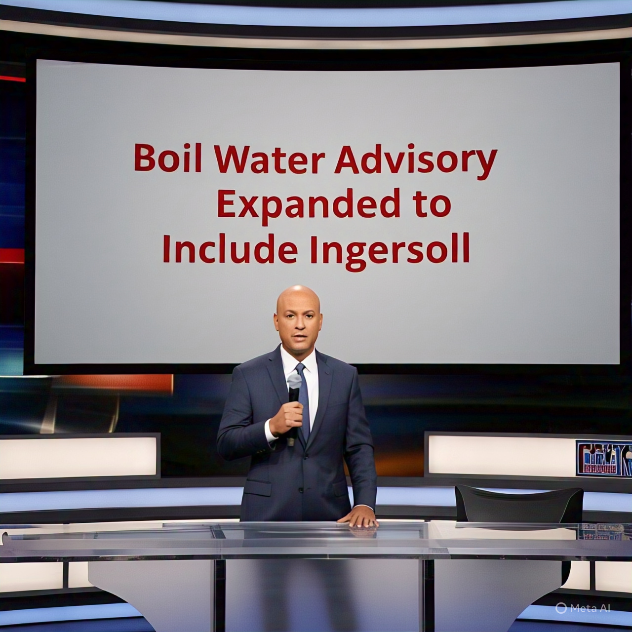 Boil Water Advisory Expanded to Include Ingersoll